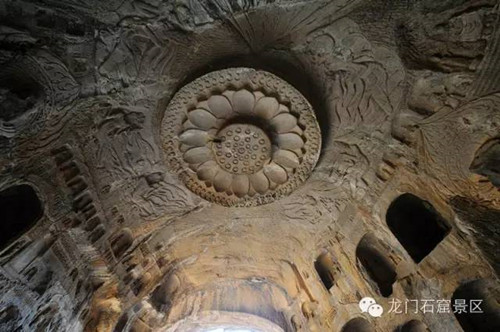 Longmen Grottoes, where lotus never fades