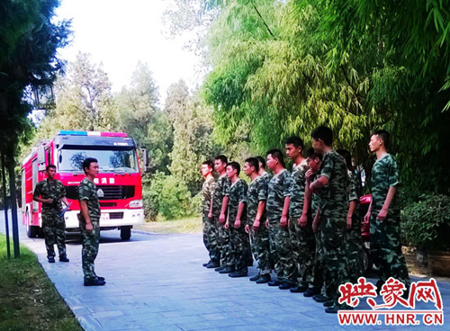 Nanyang conducts firefighting emergency drill at Temple of Marquis