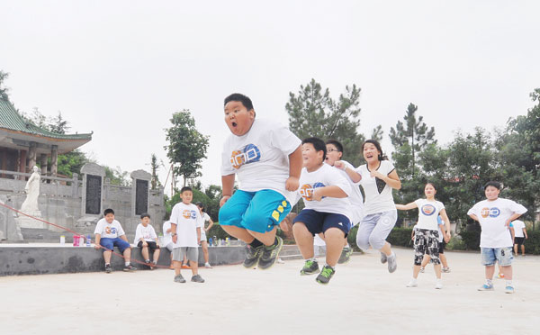 Devil's training is an inevitable part of the 25-day-long obesity camp. Battling the bulge