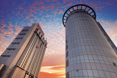 Sceneries in Huaqiao International Service Business Park