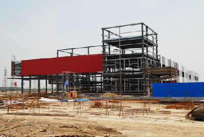 Construction of Cross-Straits trade zone exhibition center
