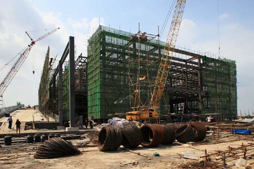 Pavilion and exchange Center in Huaqiao Cross-Strait Business Cooperation Zone coming soon