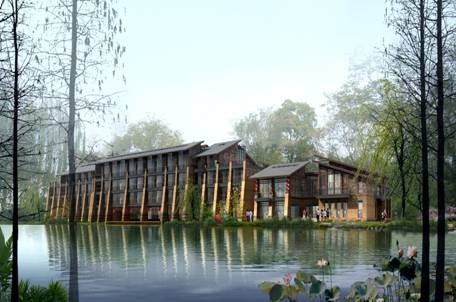 Huaqiao builds boutique hotel in wetland park