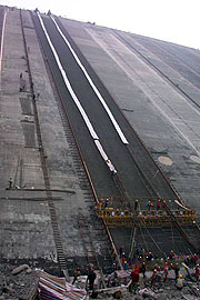 Shuibuya Hydropower Station on the Qingjiang River