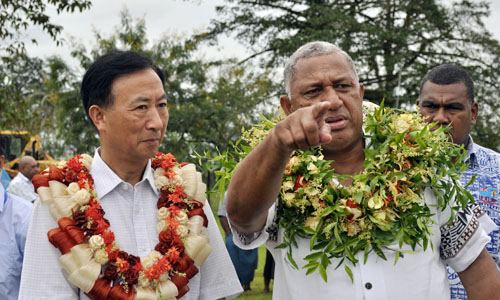 Sawani section of Fiji highway reconstruction project is in full swing