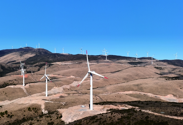 Luoping Mountain Wind Power Project in Yunnan