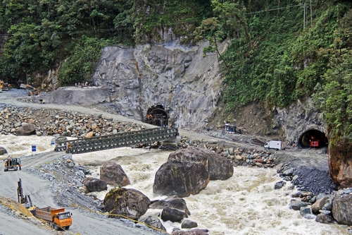 Sopladora Hydropower Station in Ecuador