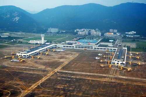 The Zhuhai Jinwan Airport (China)