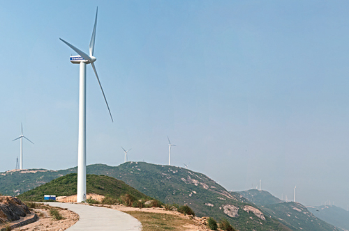 Chuandao Island Wind Power Project in Guangdong (China)