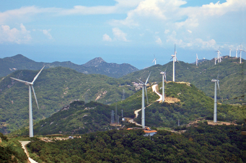Nan'ao Wind Power Project in Guangdong (China)