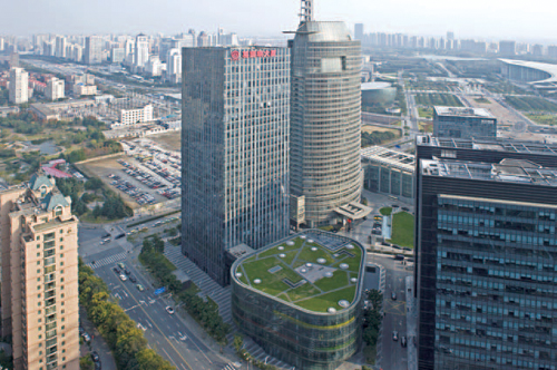 <BR>Gezhouba Tower in Shanghai (China)