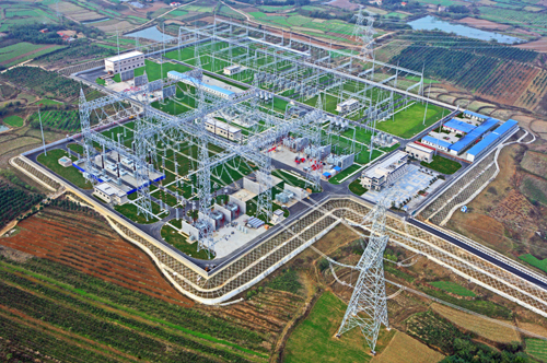 100kV Jingmen extra-high voltage AC Transformer Substation