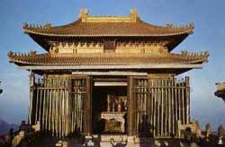 Golden Hall in Wudang Mountain