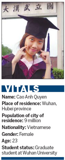 Vietnamese student blows hot and cold about Wuhan