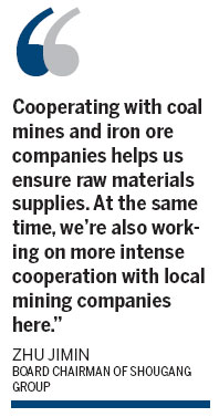 Extensive cooperation both at home and abroad is important to the mining business