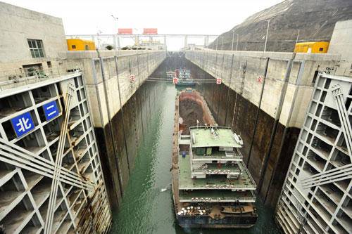 Maintenance check carried out at Three Gorges