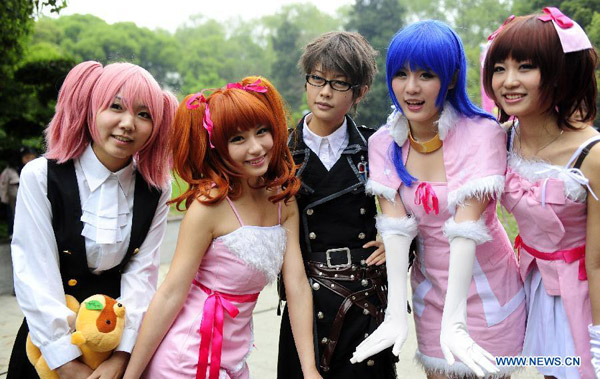 Cosplay show in China's Wuhan