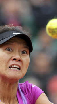 French Open loss has not discouraged Li