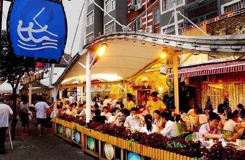 European-style Street Bars