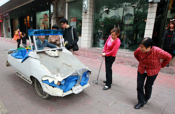 Magnificent men in their Chinese machines