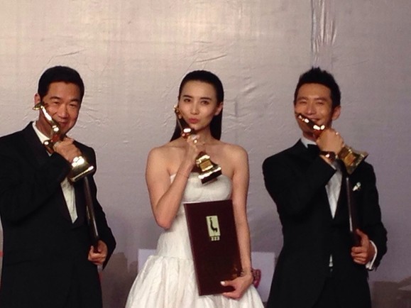 Awards handed out at the 22nd Golden Rooster Film Festival