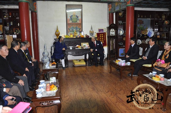 Taiwan Taoist delegation prays for cross-Straits peace