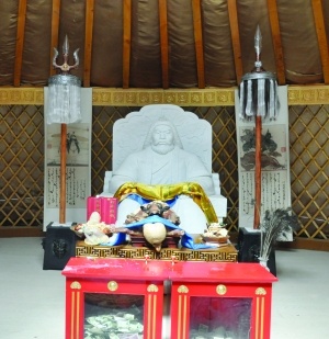 Sacrificial ceremony to Hasar Khan