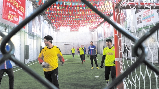 Schools aim for new future for football in N China