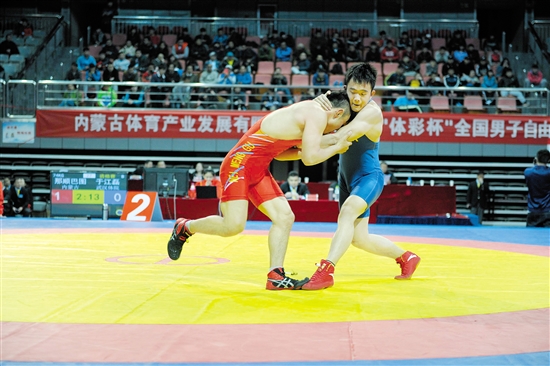 National men's freestyle wrestling championship in Baotou