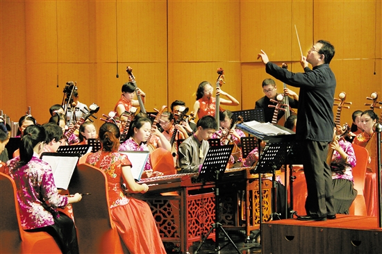Cross-Strait teenager ethnic music concert held up north