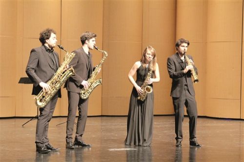 Saxophone quartet delights Baotou audience