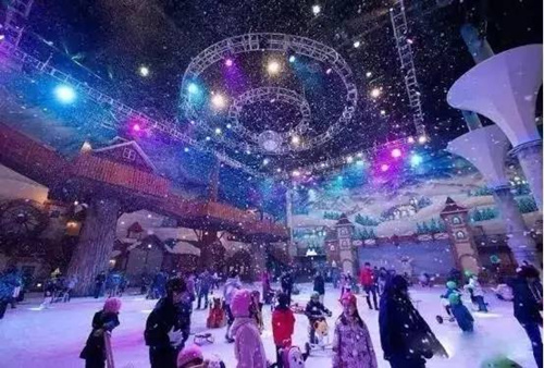 Baotou introduces ice and snow amusement park