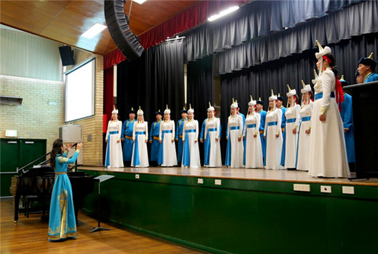 Inner Mongolia culture on display in Sydney school