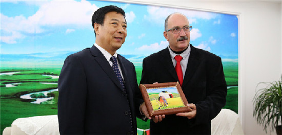 Brazilian delegation discovers Inner Mongolia football reform