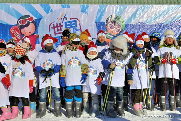 Enjoy world snow day in Inner Mongolia