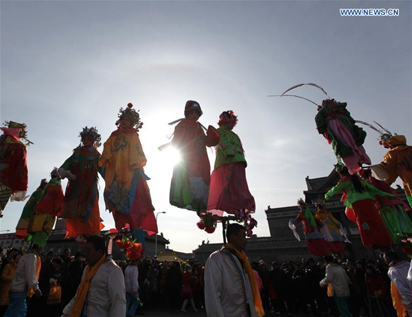 Cultural Temple Fair kicks off in North China