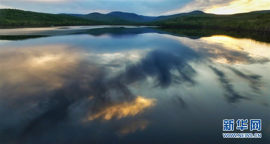 Wonderful aerial views of Inner Mongolia scenery