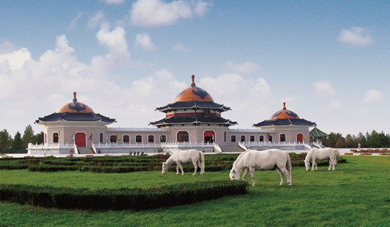 Ordos, the resting place of Genghis Khan