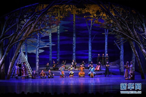 Ulanmuchi troupe performs at ethnic cultural gala