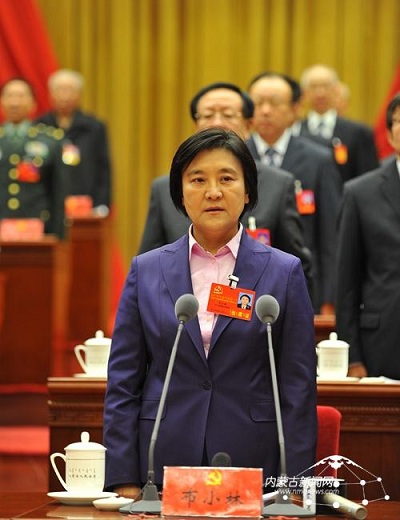 Li Jiheng delivers work report at 10th Party congress
