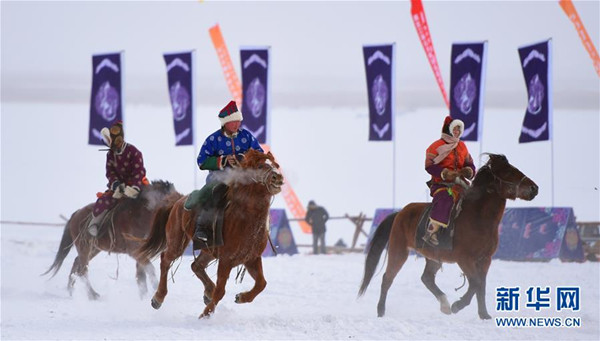 Ice and snow Naadam opens in North China