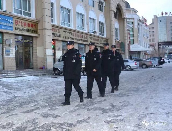 Police maintain security over Spring Festival period