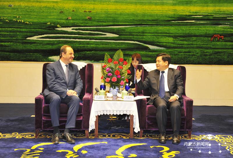 Li Jiheng meets Czech presidential advisor