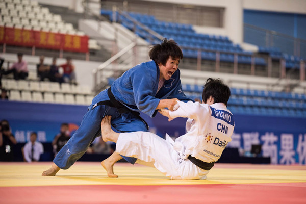 Inner Mongolian squad shines at National Judo Championship