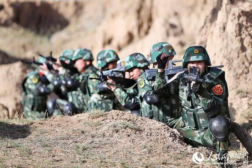 Border security exercise takes place in Baotou