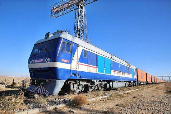 Panjin-Belarus freight train debuts in Erenhot