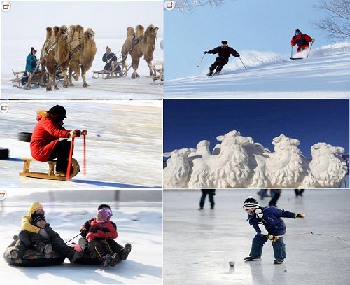 Ice carnival staged in Ejin Banner