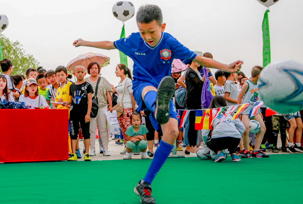 Young demonstrate passion for soccer