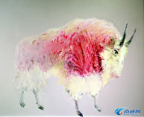Painting and calligraphy exhibition opens in Nantong development zone