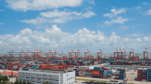 Container handling in Taicang port up 8.5 percent in first five months